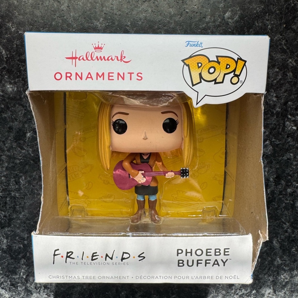 Hallmark Funko Pop Phoebe Buffay Friends Ornament Limited Edition Central Perk